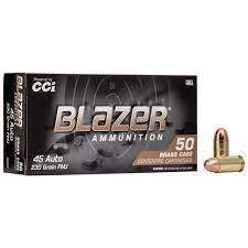 CCI/BLAZER CCI BLAZER BRASS 45 ACP 230GR 1000 ROUNDS