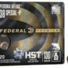 FEDERAL FEDERAL PREMIUM HST 38 SPECIAL+P JHP 130GR