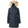 PAJAR QUEENS WOMEN'S WINTER COAT WITH REAL FUR TRIM