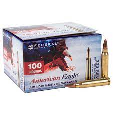 FEDERAL AMERICAN EAGLE 223 55GR FMJ MC BT